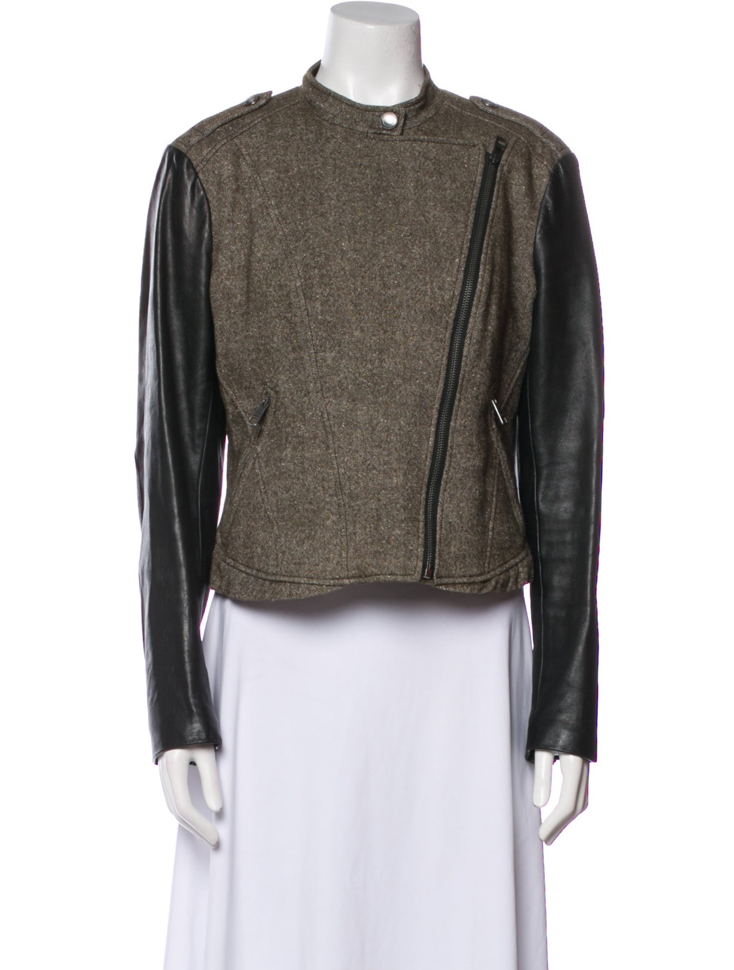 Burberry Linen Tweed Pattern Evening Jacket